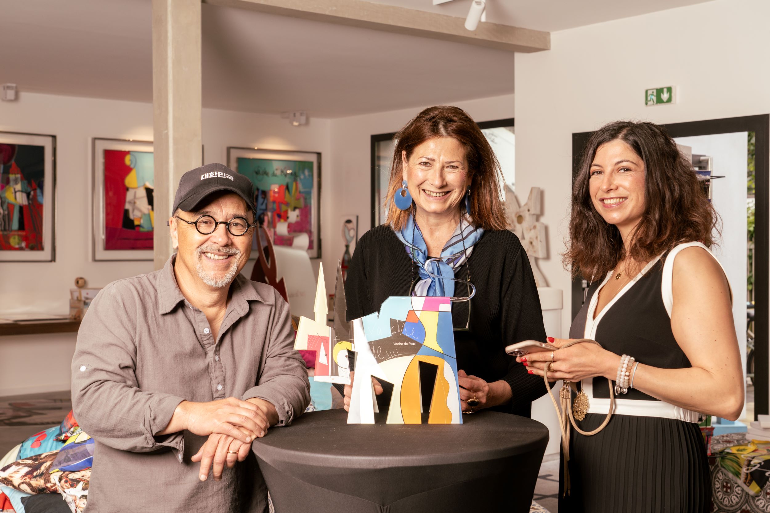 invitation artistique la galerie