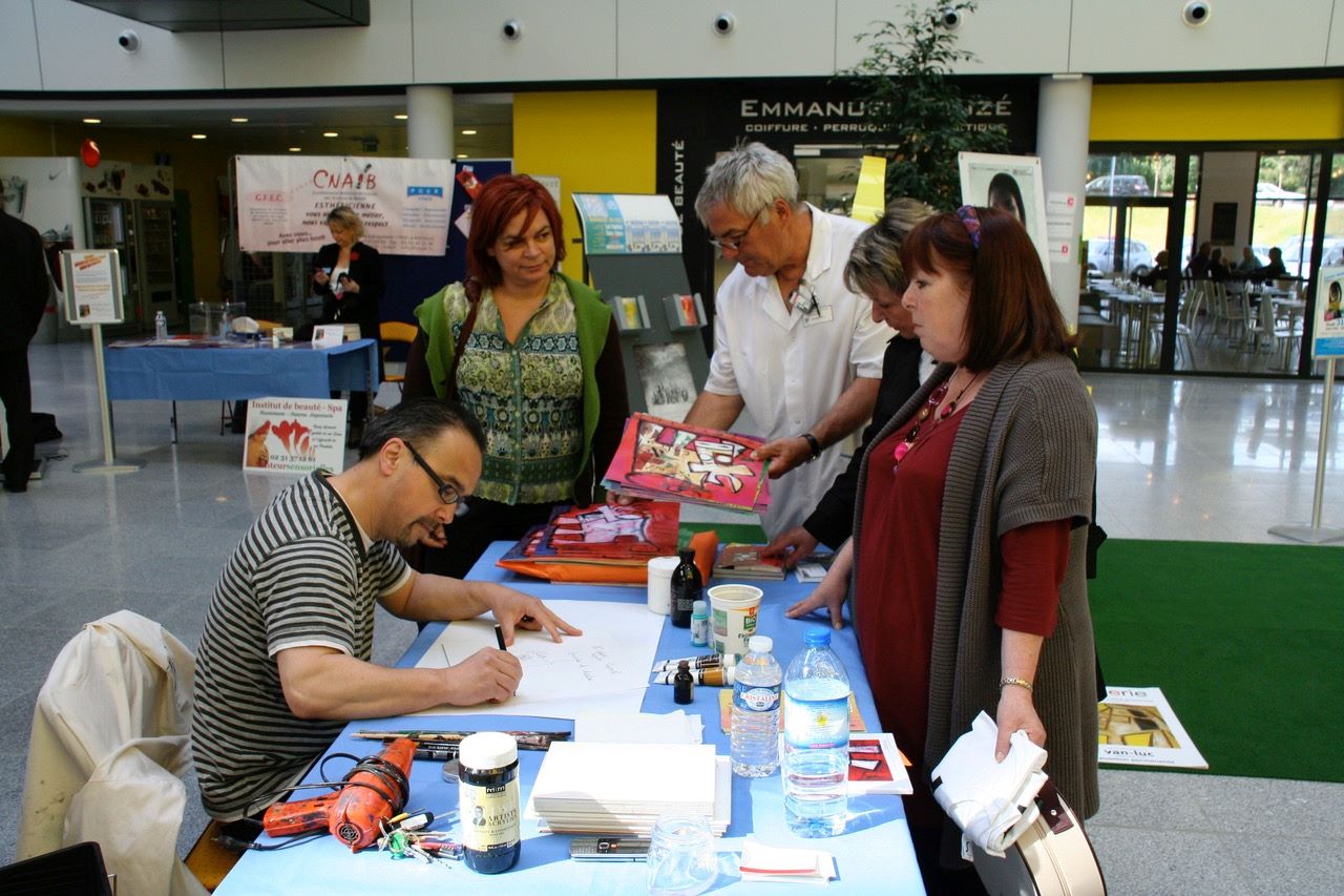 invitation artistique evenements dans les hopitaux et centre de santé